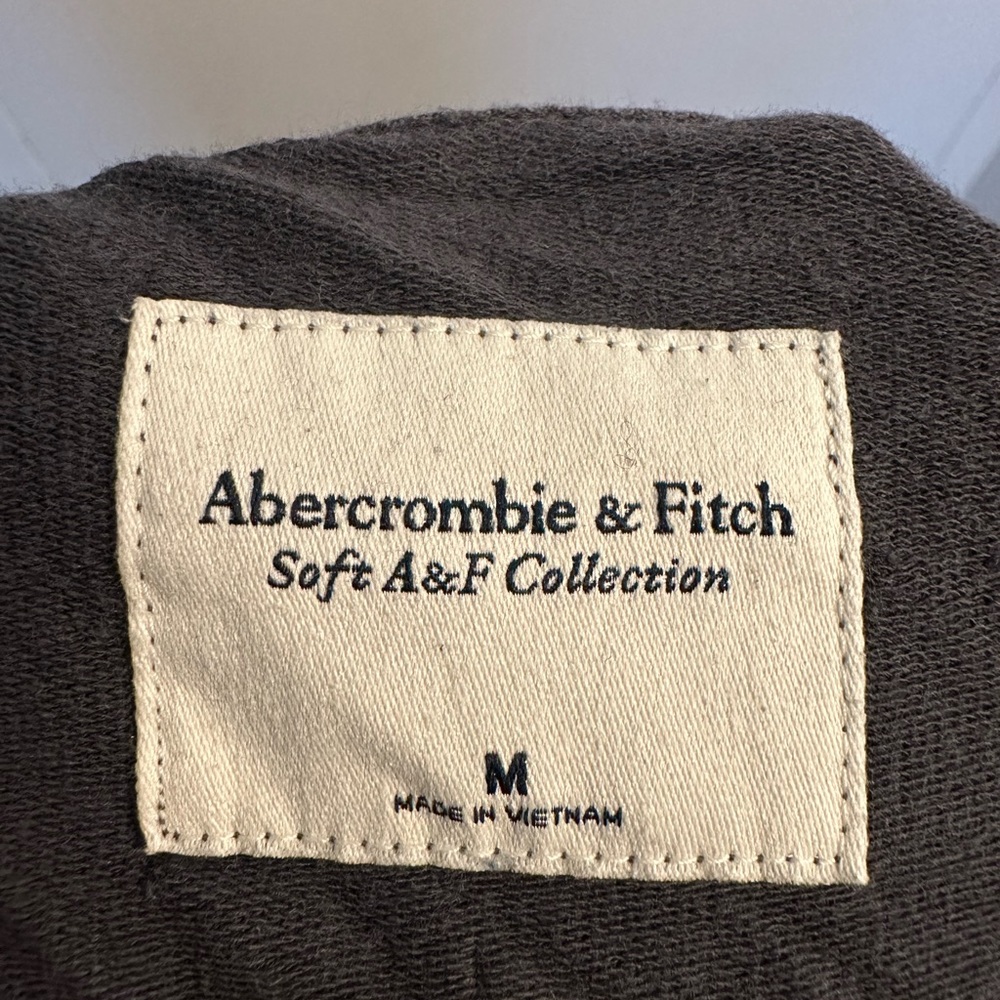 Size medium gray Abercrombie crew neck sweater